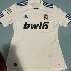 Real Madrid 2010-11 White Jersey. SZ Sm